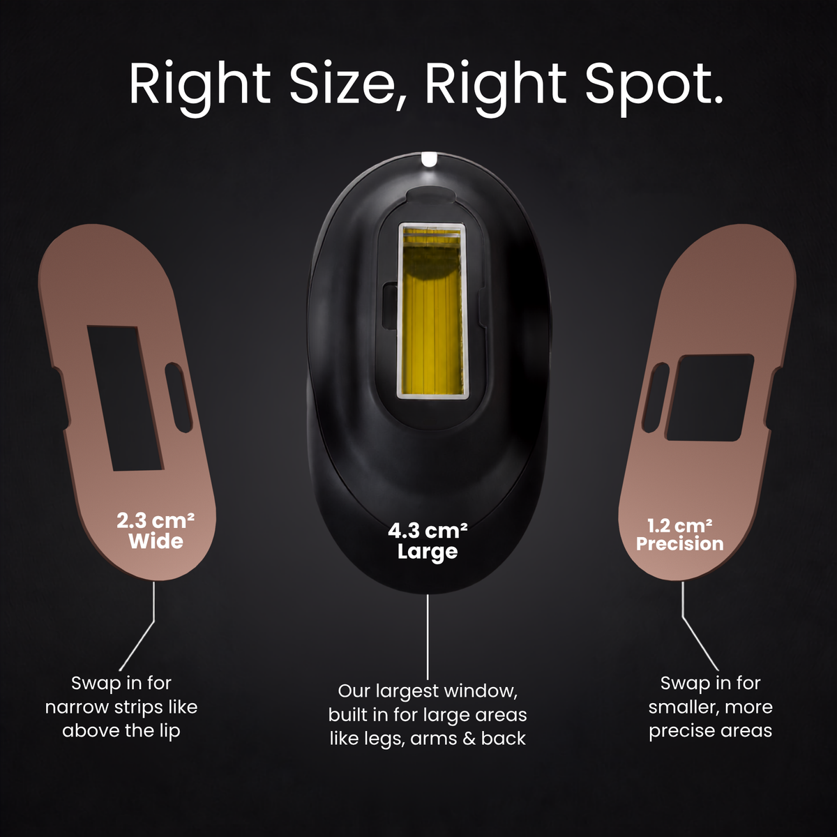 Sensilight™ ICE IPL refroidi pour l’épilation