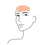 Forehead